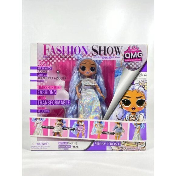 LOL Surprise OMG Fashion Show Style Edition Missy Frost Doll Playset Blue - Picture 2 of 9